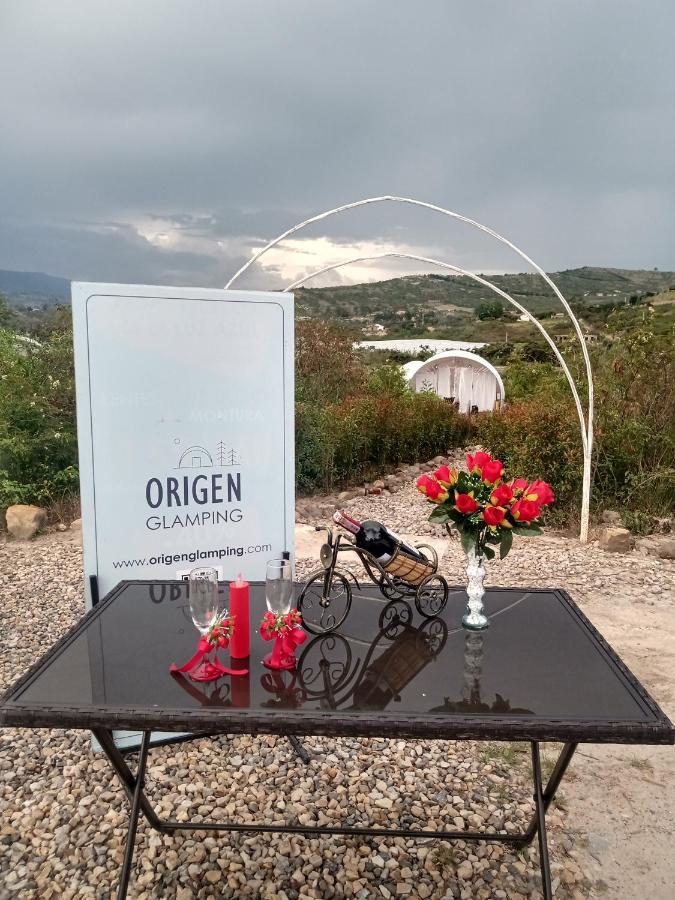 Origen Glamping En Вілья-де-Лейва Екстер'єр фото