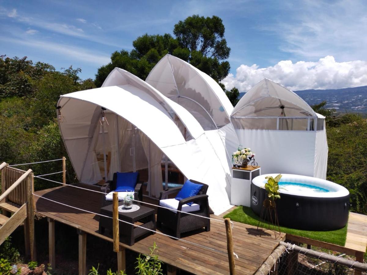 Origen Glamping En Вілья-де-Лейва Екстер'єр фото