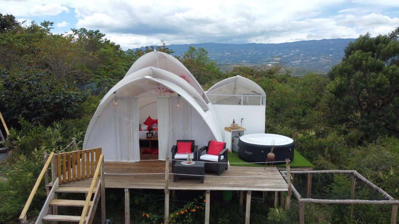 Origen Glamping En Вілья-де-Лейва Екстер'єр фото