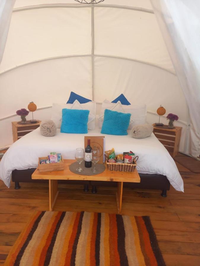 Origen Glamping En Вілья-де-Лейва Екстер'єр фото